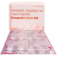 Aspirinine Atorvastatin And Clopidogrel Capsule