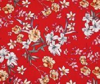 Rayon Printed Fabric