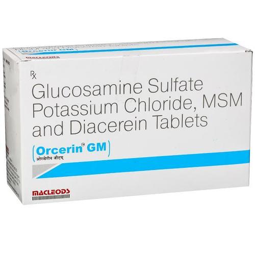 Diacerein, Glucosamine And MSM Tablets