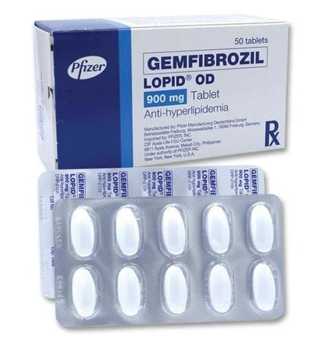 Gemfibrozil Tablets Purity: 99.9%