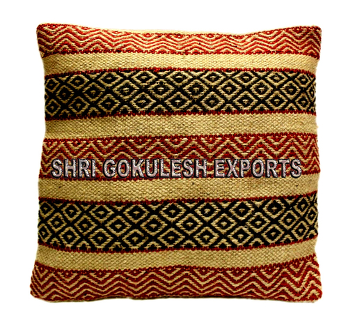 Handloom Hot sale Jute Indian Sofa Cushion Covers