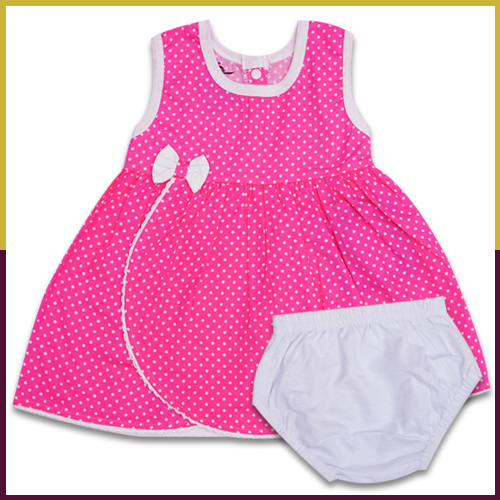 Sumix Fifi Baby Girl Round Neck Frock