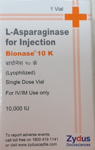 L-asparaginase Injection Ph Level: 3-5