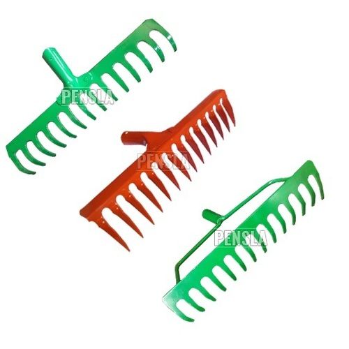 Green Garden Rake