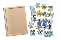 Kidken Princesses Jigsaw Puzzle with colouring sheet