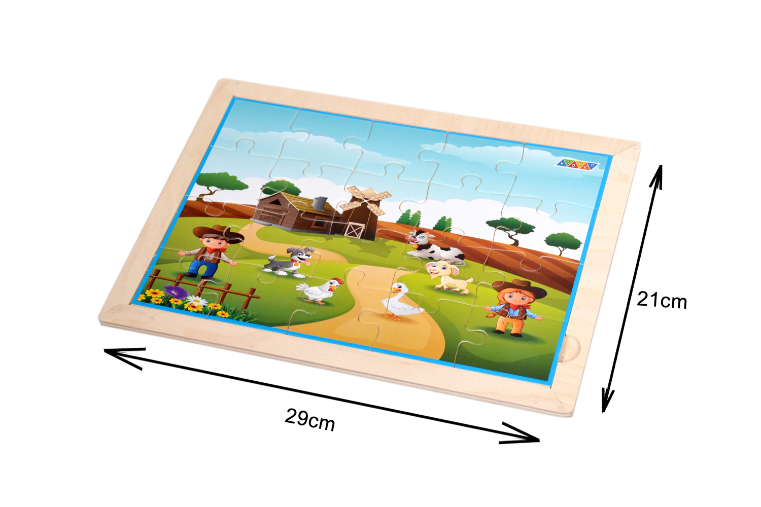 Kidken Farm Jigsaw Puzzle