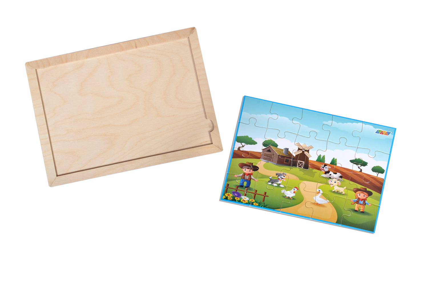 Kidken Farm Jigsaw Puzzle