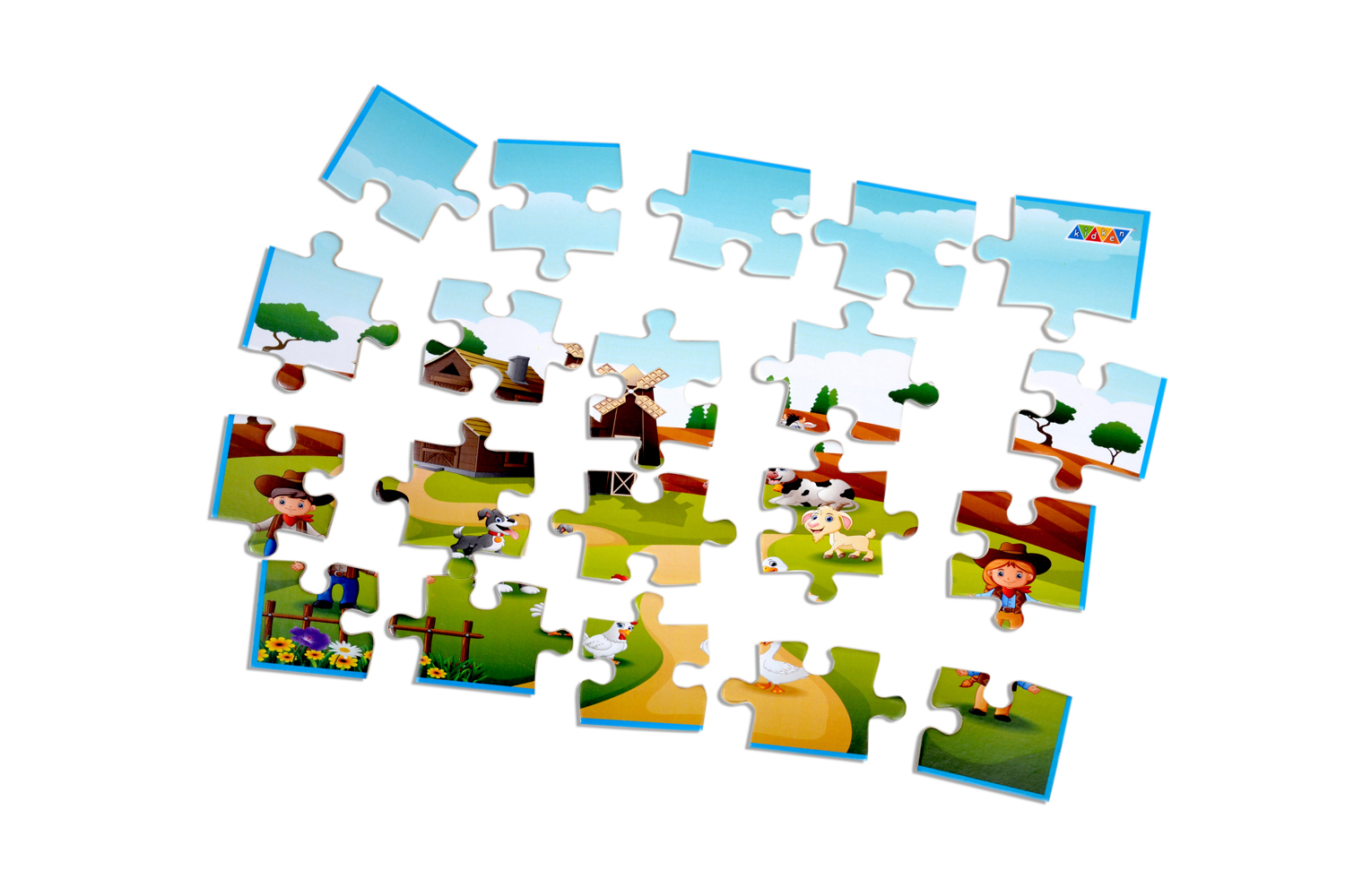 Kidken Farm Jigsaw Puzzle