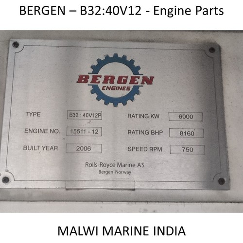 BERGEN-B35:40V12-B32:40V12-B32:40V16-B32:40L6-B32:40L8-B32:40L9 ENGINE PARTS