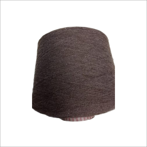 Brown Acrylic Yarn - 2 Ply, 1 Kilogram Packaging Size | Plain Character, Dyed Properties, Other Material, Rich Brown Color