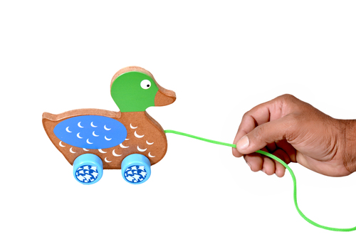 Kidken Pull Along Toy Duck