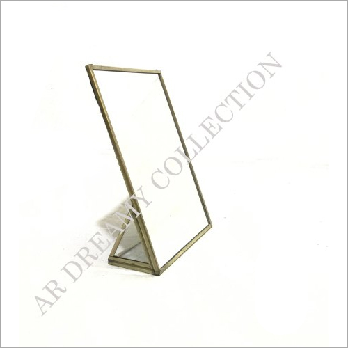 Iron and Glass Photo Frame