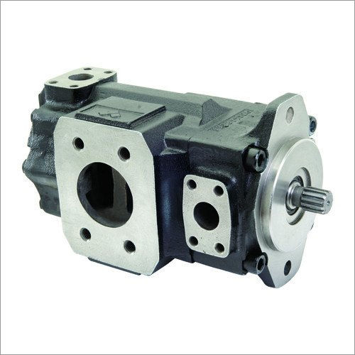 Mild Steel Veljan Hydraulic Double Vane Pump