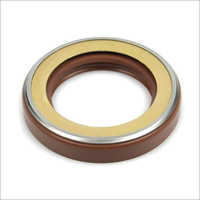 Hydraulic Piston Pump Viton Oil Seal - Rubber Material, 4-8 Mm Thickness, Round Shape | Customized Size For Oil Industrial Applications