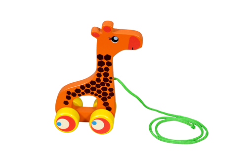 Kidken Pull Along Toy Giraffe