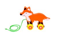 Kidken Pull Along Fox