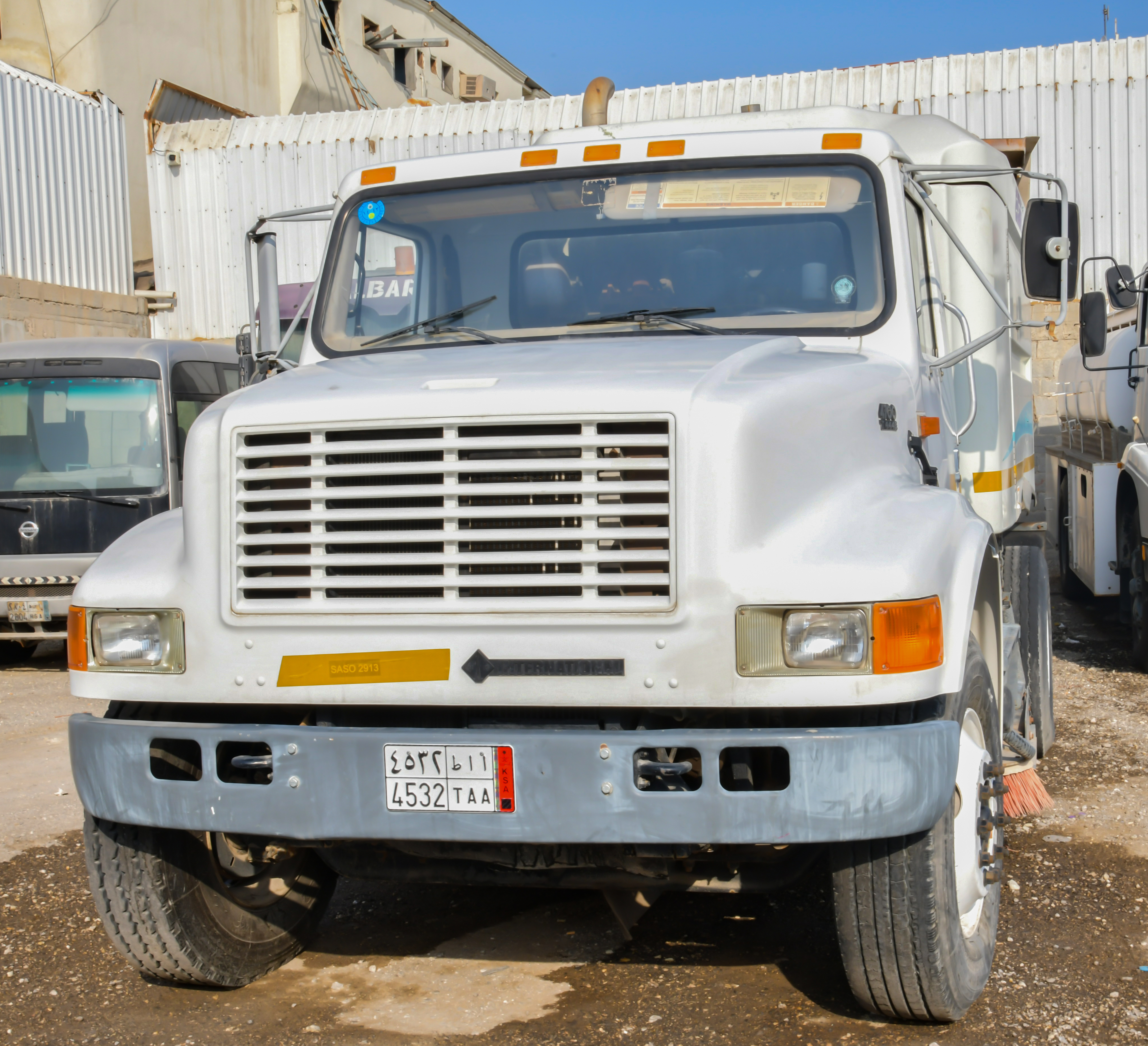 International 4700 Sweeper Truck