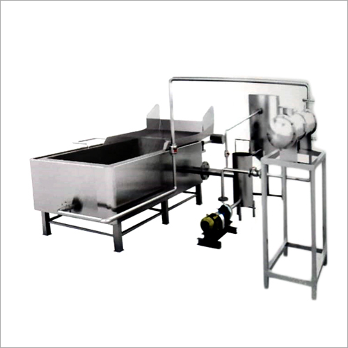 Rectangular Batch Fryer With External Heat Exchanger