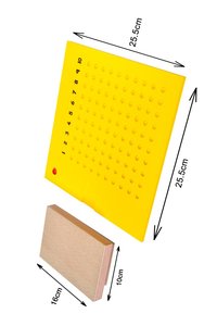 Kidken Montessori Division Board with Bead Box / Unit Division Board