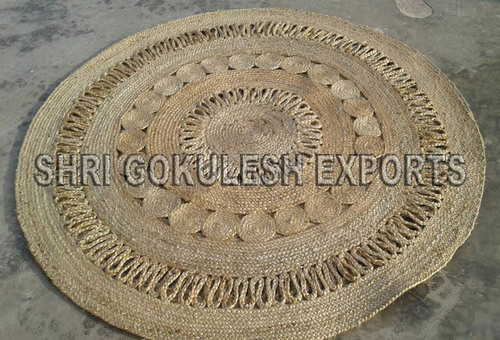 Handmade 100% Natural Jute Braided Carpets