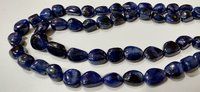 Natural Blue Sapphire Plain Smooth Nugget Tumbled Shape