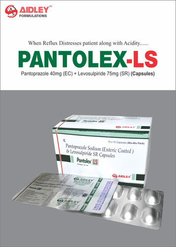 Pantoprazole 40mg (EC) + Levosulpiride 75mg (SR)  Capsule