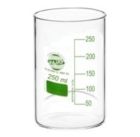 Beaker Tall Form 250 Ml Without Spout Equipment Materials: Borosilicate 3.3