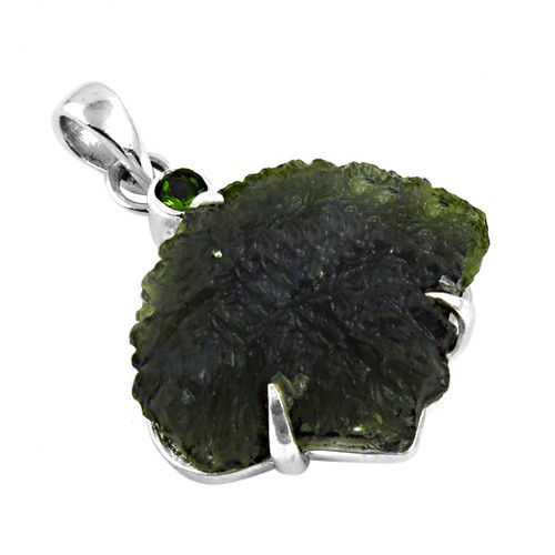 Moldavite Pendant