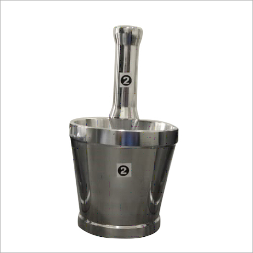 Stainless Steel Straight Mortar And Pestle Set