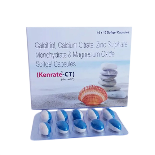 Calcitriol Calcium Citrate Zinc Sulphate Monohydrate And Magnesium Oxide Softgel Capsules