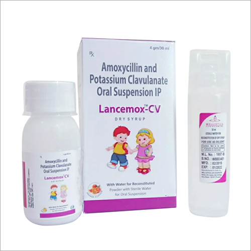 Amoxycillin And Potassium Clavulanate Oral Suspension IP