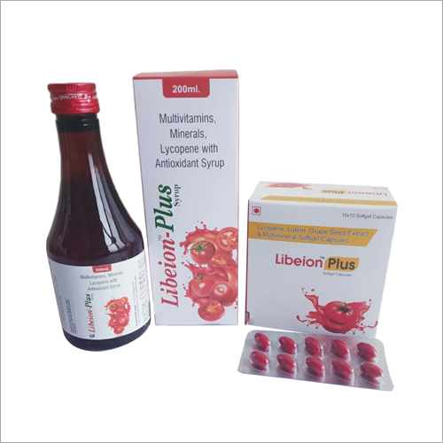 Multivitamins Minerals lycopene With Antioxidant Syrup