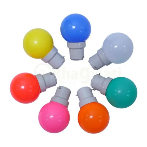 5 Watt Colourful Led Bulb Application: Ressidential