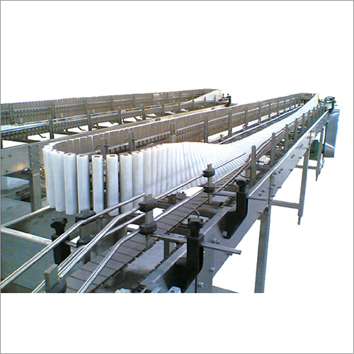 DP Series Bottle Tilting Sterilizing Conveyor By ZHANGJIAGANG GRANDE MACHINERY CO., LTD