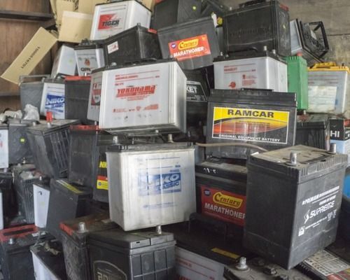 Used Drained Lead Car Battery Scrap By NEER ECOMMERCE TECH