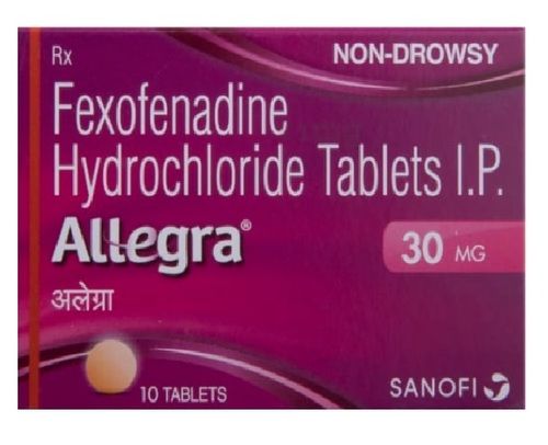 Brand Allegra Fexofenadine Tablet General Medicines