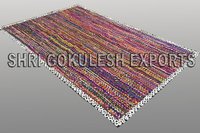 Indian Pure Cotton Handmade Braided Floor Carpets