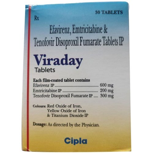 Efavirenz, Tenofovir & Emtricitabine Tablets