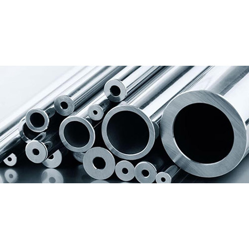 Silver Round Steel Pipes