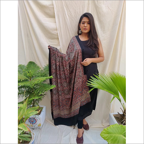 Indian Ajrakh All Over Dupatta