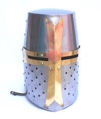 Medieval Knight Templar Helmet ~ Collectible Medieval Armour Helmet