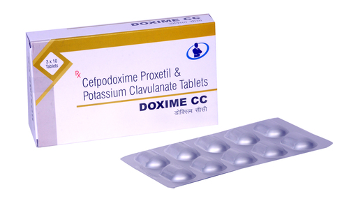 Cefpodoxime Proxetil & Potassium Clavulanate Tablets General Medicines