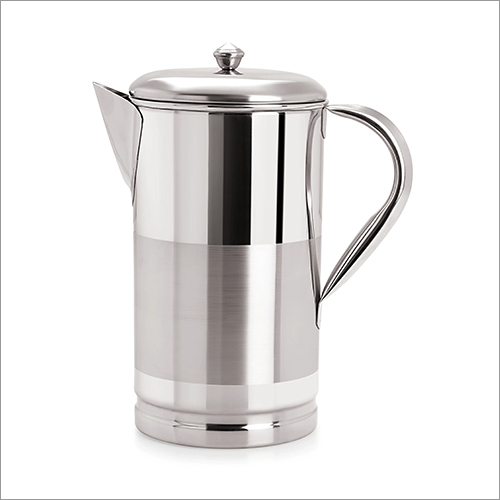 Polished Stainless Steel Water Jug