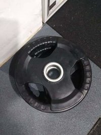 Barbell Plates - Rubber Coated Cast Iron Weight Plates | Adjustable Sizes: 2.5 To 25.0 Kg, Suitable For Domestic And Commercial Use