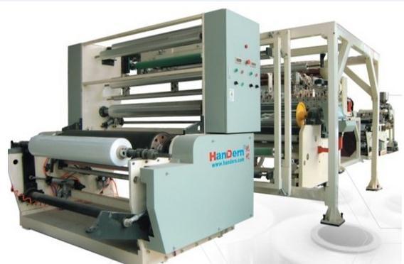 PP corrugated sheet making machine 2800 Multi layer co extrusion PP corrugated sheet making machine