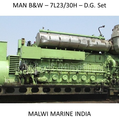 MAN B&W-7L23/30H-8L23/30H-6L23/30H-5L23/30H DIESEL GENERATOR ENGINE