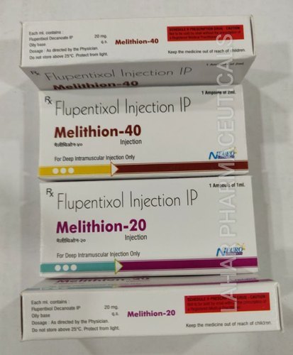 Melithion Injection Ingredients: Flupenthixol 20