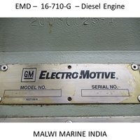 EMD-GM-Electro Motive-16-710G MARINE DIESEL ENGINE