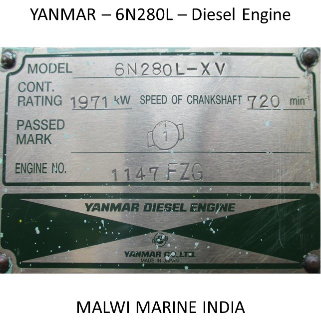 YANMAR-6N280L-8N280L-EN-SN-UN-EV-SV-UV MARINE DIESEL ENGINE