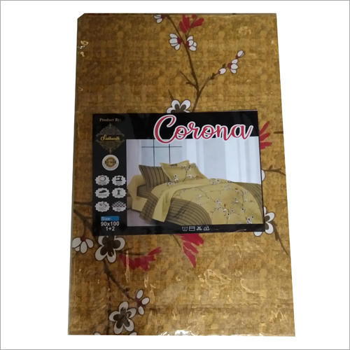 Designer Flower Printed Bedsheet